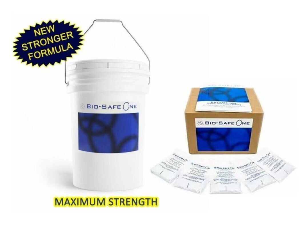 Bio-Safe One, Inc -Level 1 Shock BIO-112 Heavy Sludge & 3 YR BOSS – 42 Mo Supply
