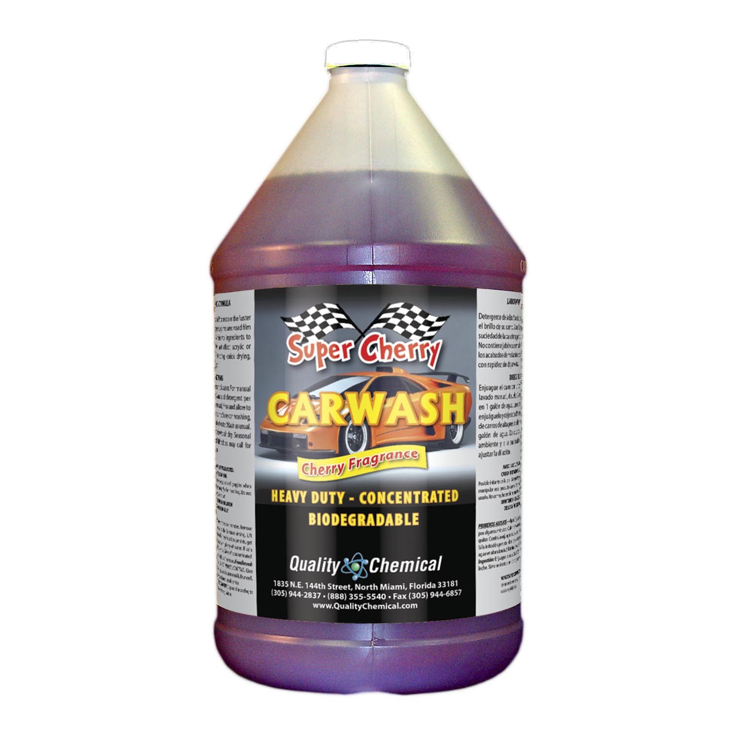 Super Cherry Car Wash / 1 Gallon (128 oz.)