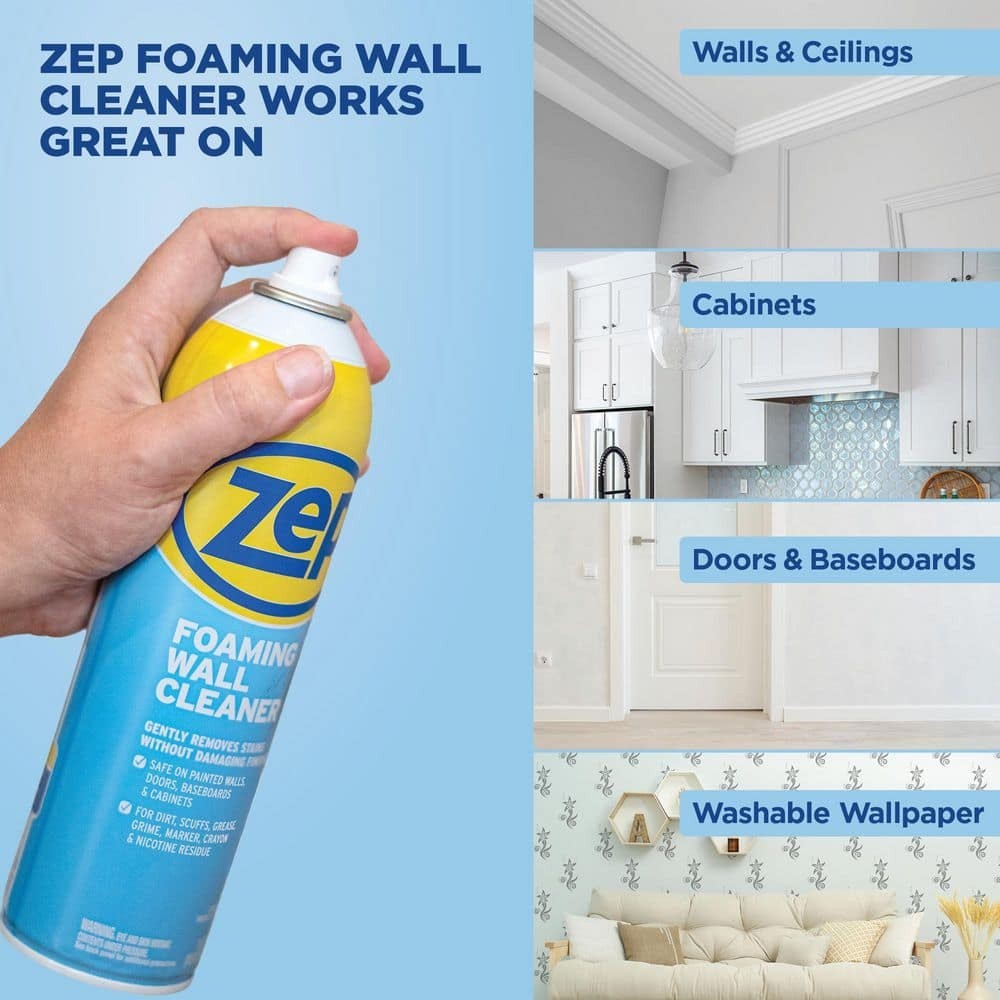 Zep Foaming Wall Cleaner 18 -oz Non-Scented Foam All-Purpose Cleaner