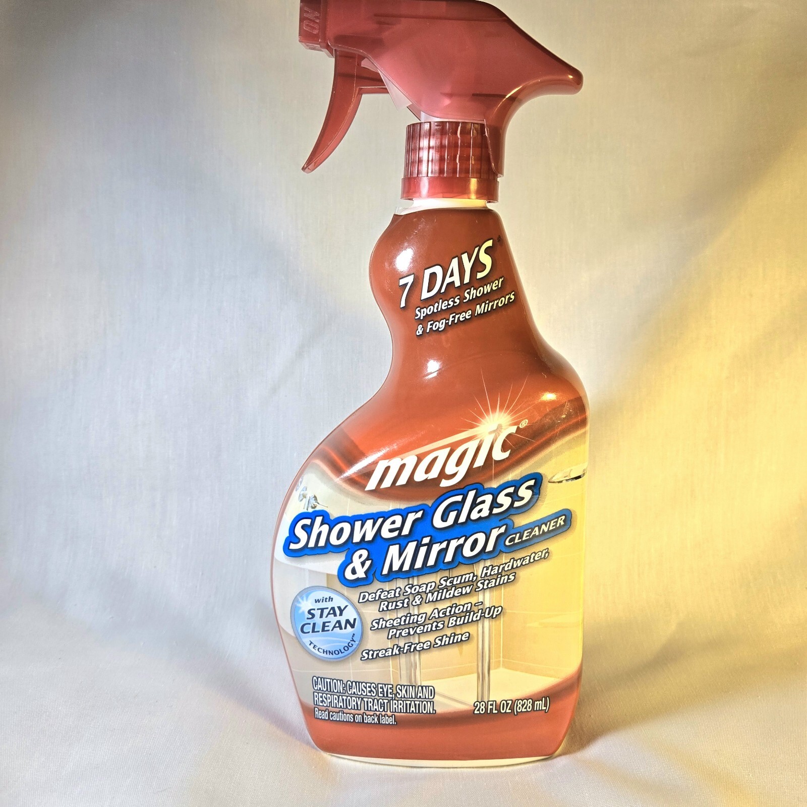 Magic Shower Glass & Mirror Cleaner Trigger 28 Fl Oz New