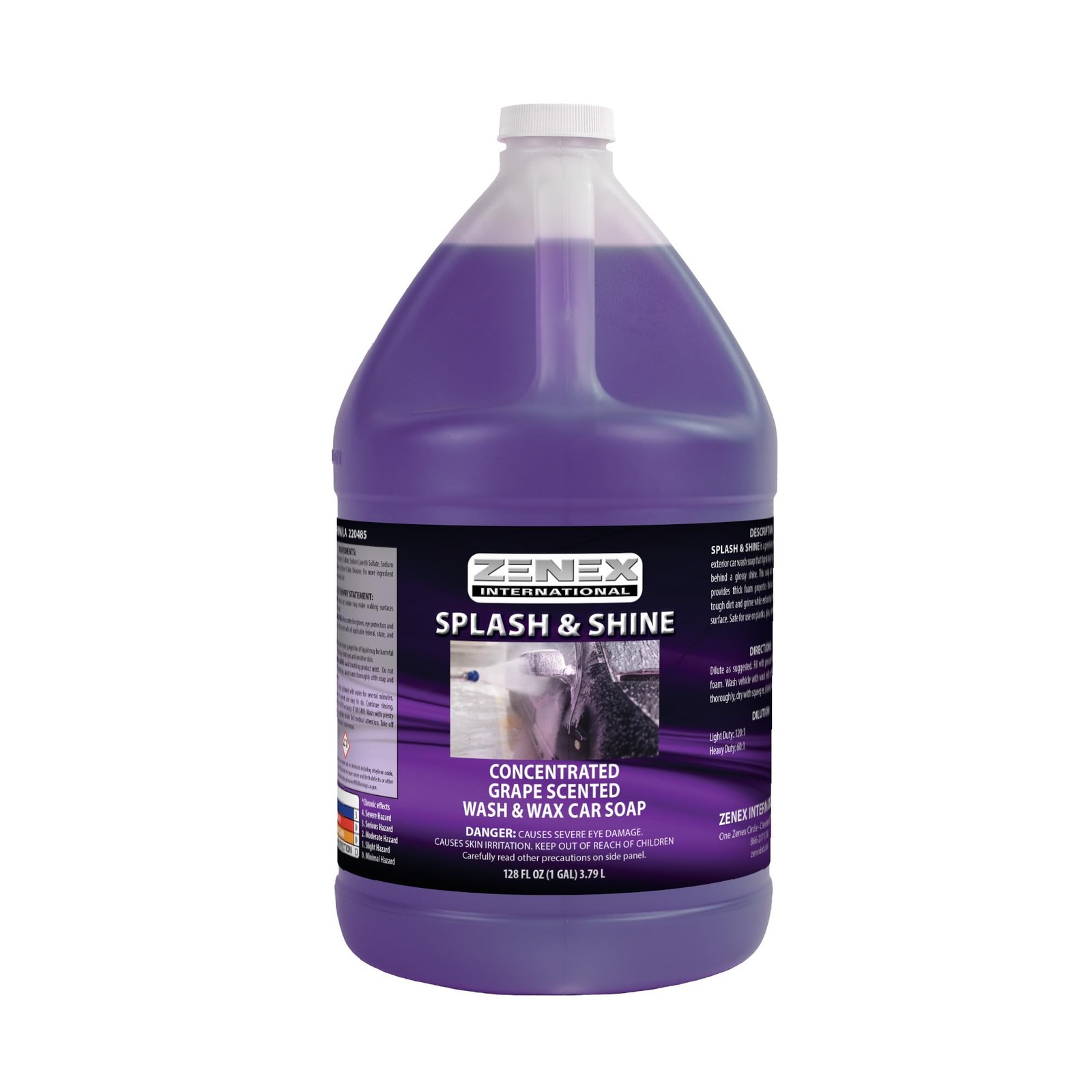 Splash & Shine – Premium Foaming Car Wash Soap & Wax | Tough Dirt Removal & S…