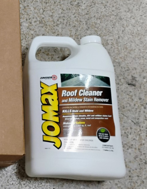 JOMAX roof CLEANER MILDEW REMOVER STAIN Zinsser Rust-Oleum house Pressure washer