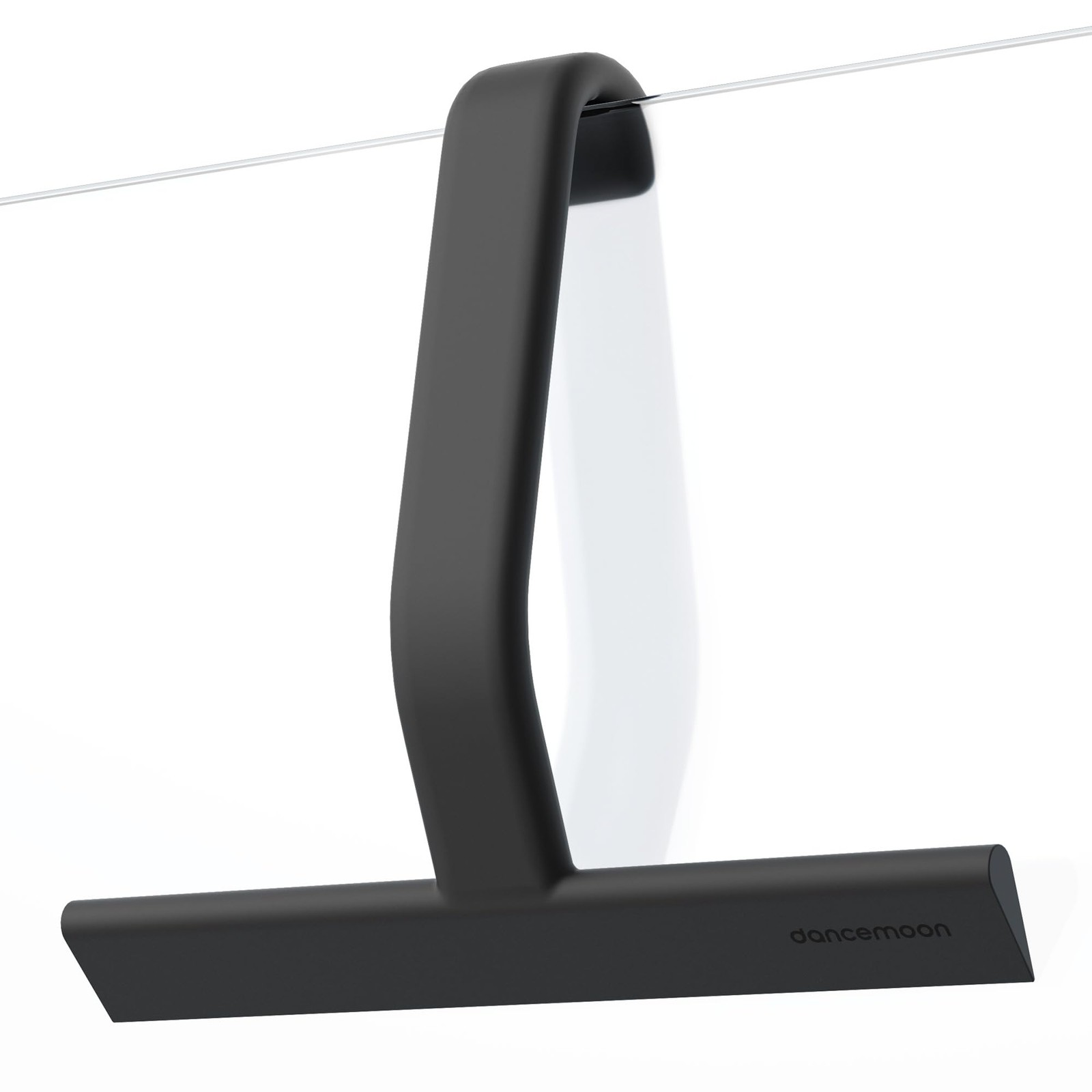 JustHang Shower Squeegee for Glass Doors, All–Piece Award-Winning Silicone S…