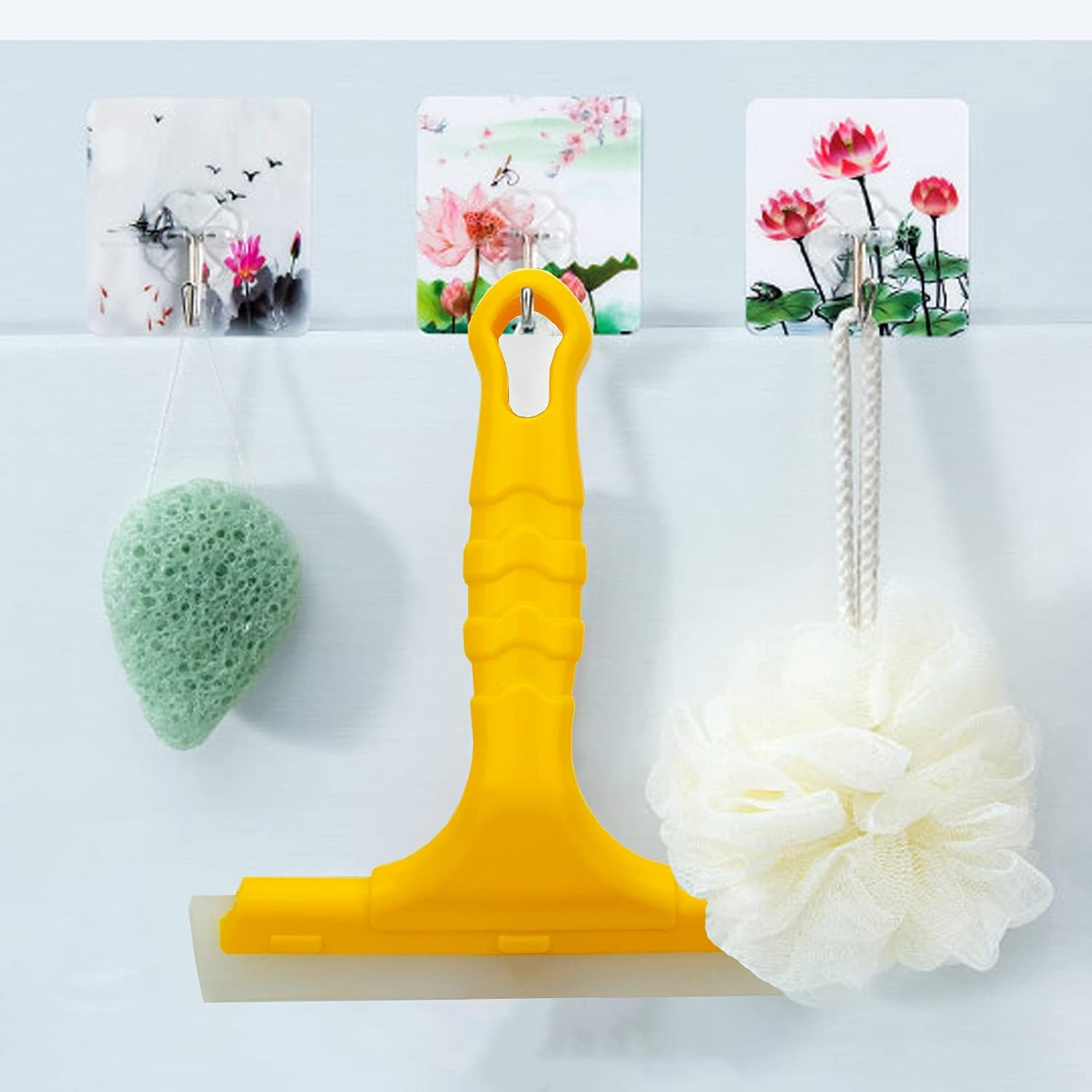 Ccyanzi Silicone Blade Small Squeegee, Shower Glass Squeegee, Window Tint, for W