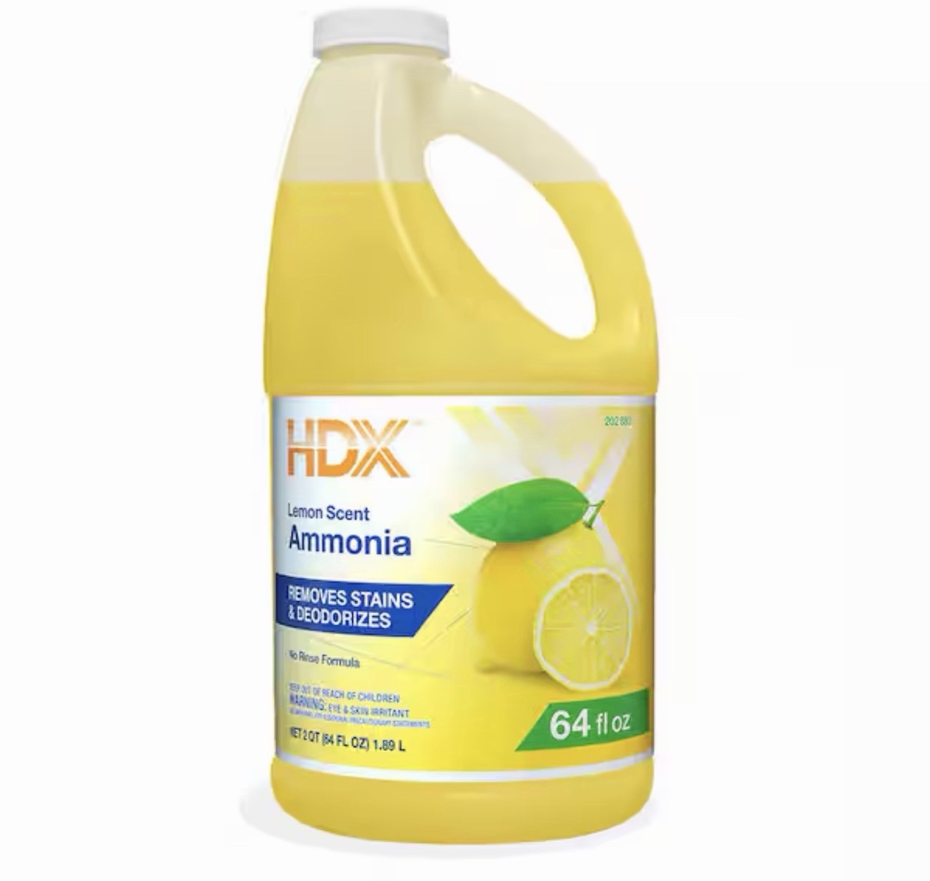 HDX 64oz. Concentrated Lemon Ammonia All Purpose Cleaner No Rinse Formula