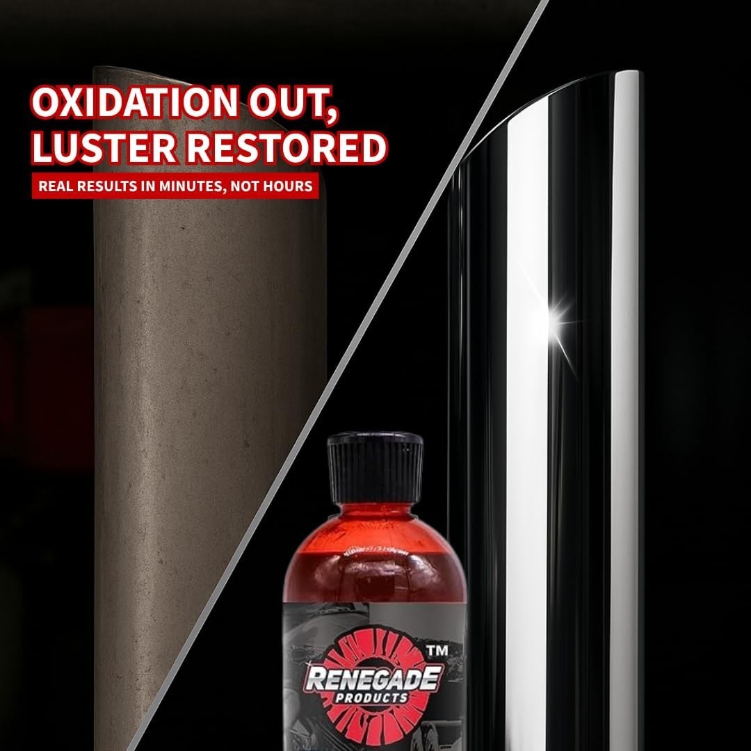 Rebel Pipe Dream 12 oz Chrome Polish Conditioner – Shine & Protect Your Chrome