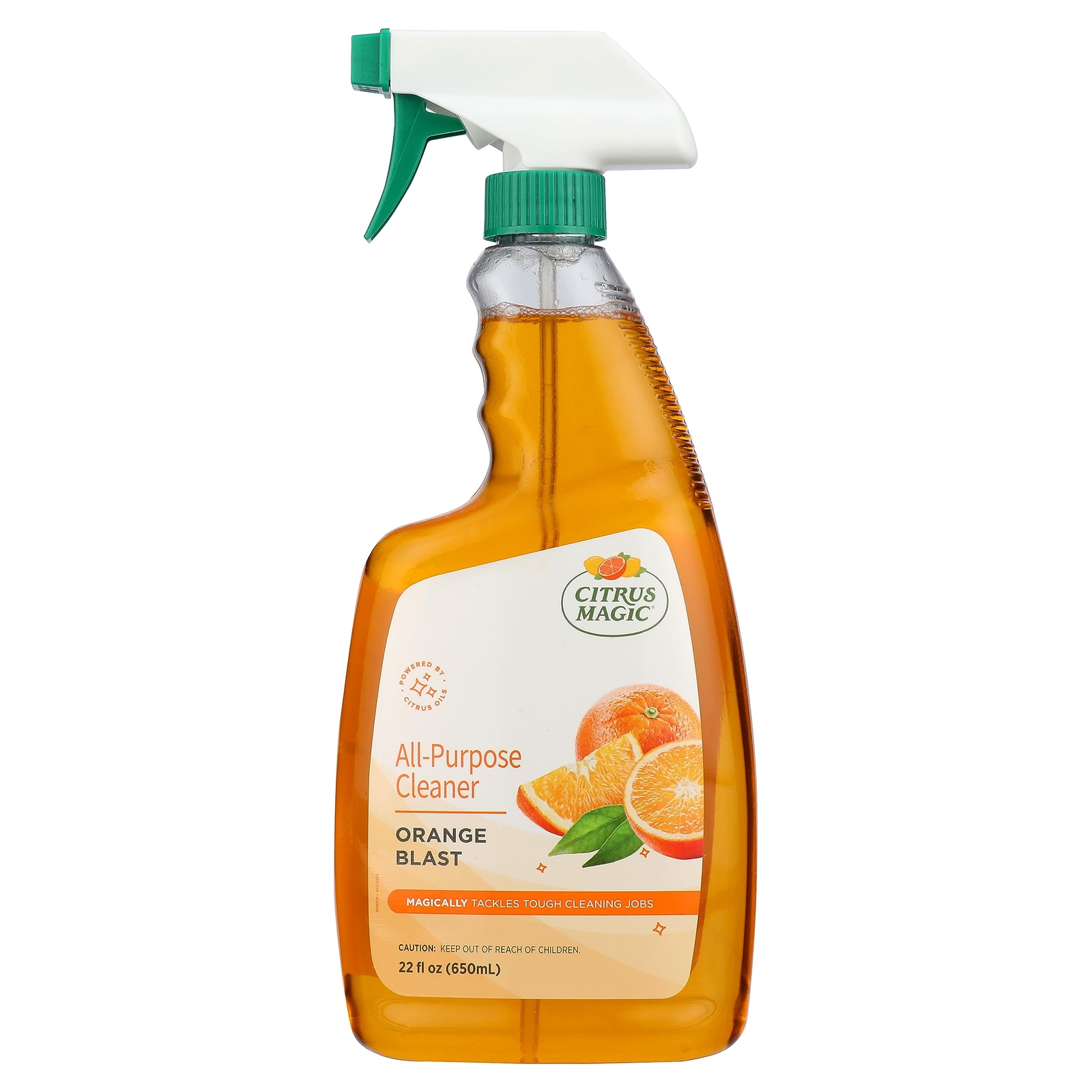 Citrus Magic All Purpose Cleaner 22 Fl Oz Orange Blast Natural Cleaning Power