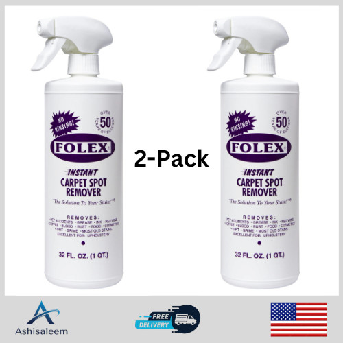 Folex Instant Carpet Spot Remover 32 oz 2 Pack