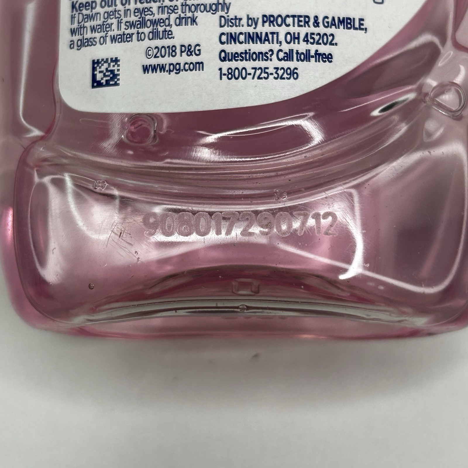 Dawn Ultra Botanicals Cherry Blossom Scent Dishwashing Liquid 7 FL Oz
