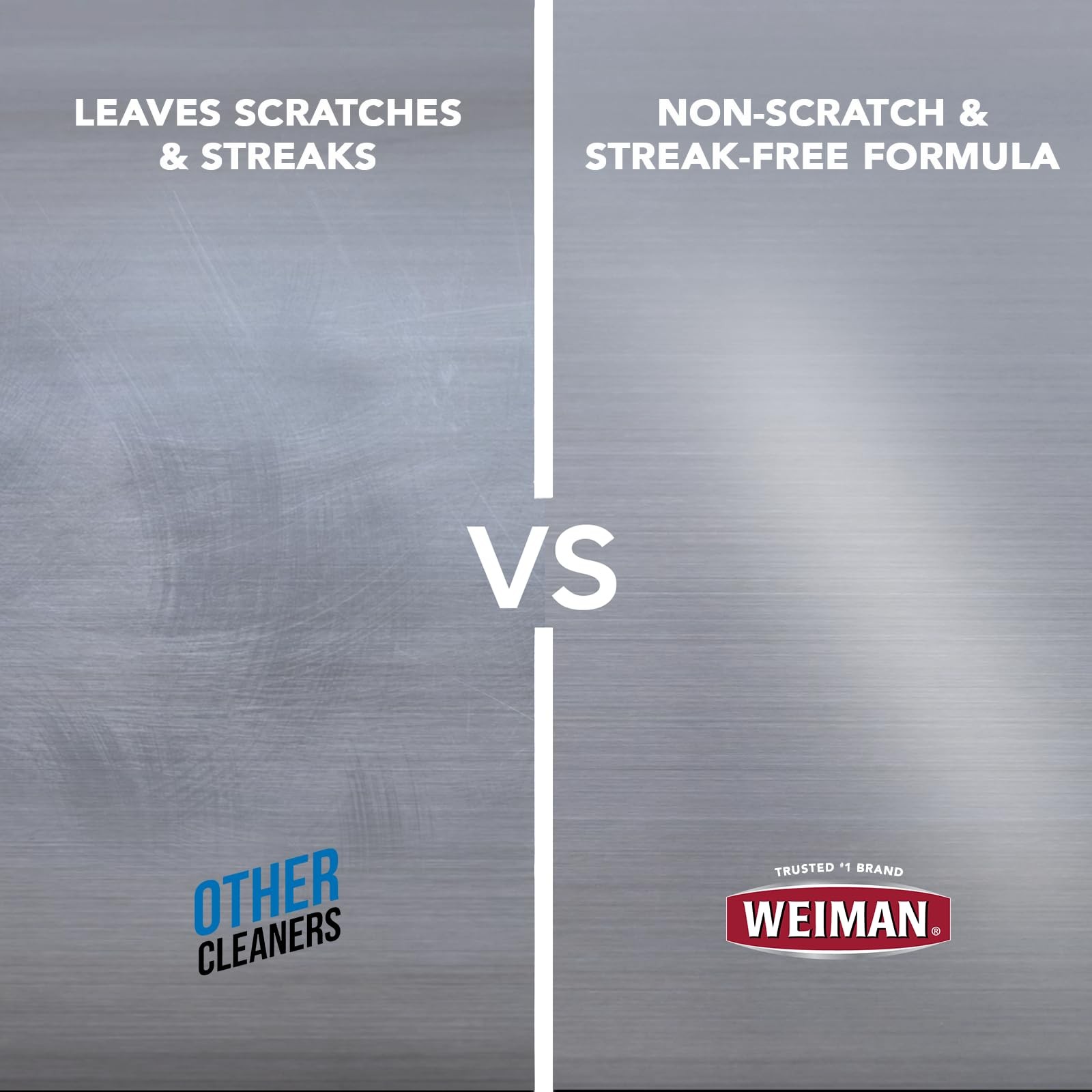 Weiman Stainless Steel Cleaner, 30 30 Count (Pack of 1), stainless steel