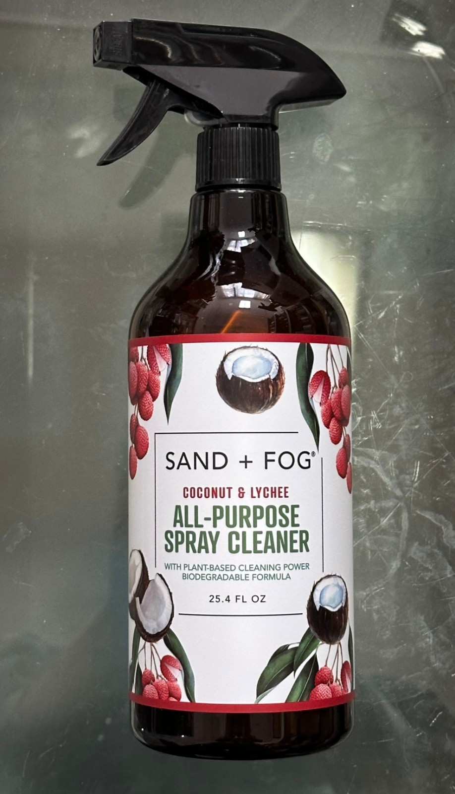 SAND + FOG™ Plant-Based Kitchen REFRESHER & CLEANER ~ COCONUT & LYCHEE 25.4 oz