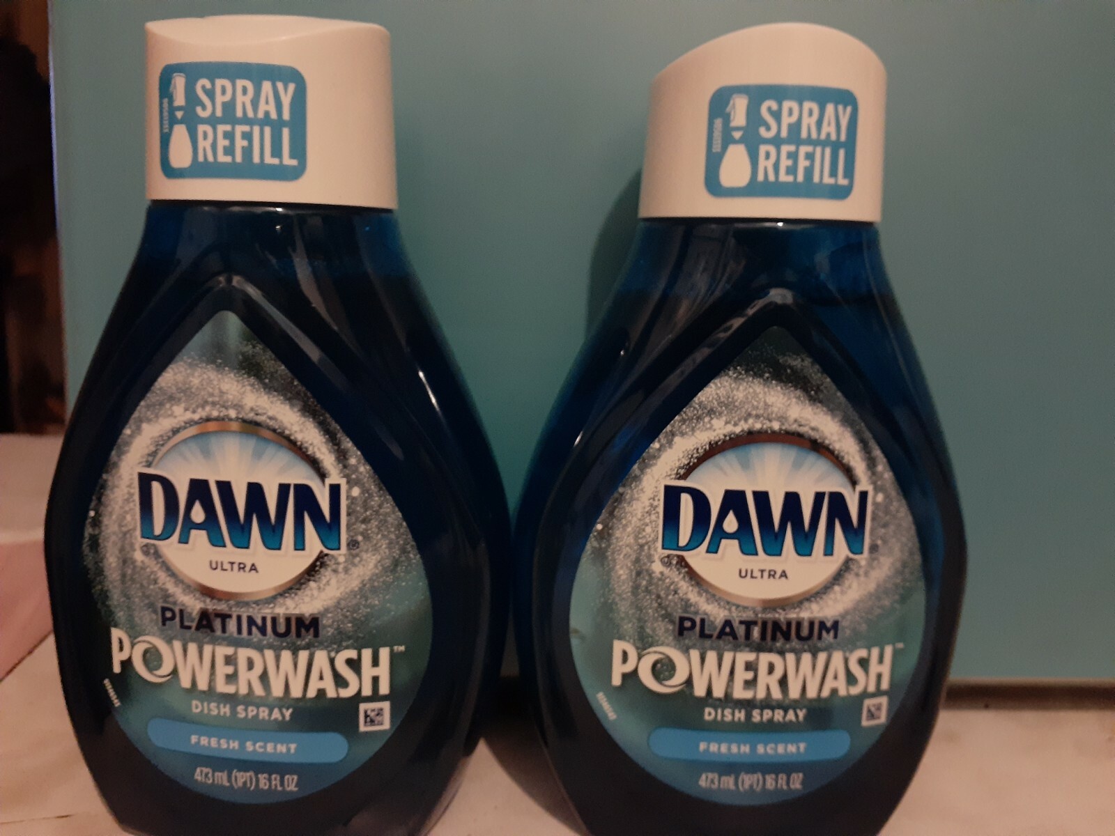 Dawn Platinum Powerwash Dish Spray Refills Fresh Scent 16 fl oz PACK OF 2