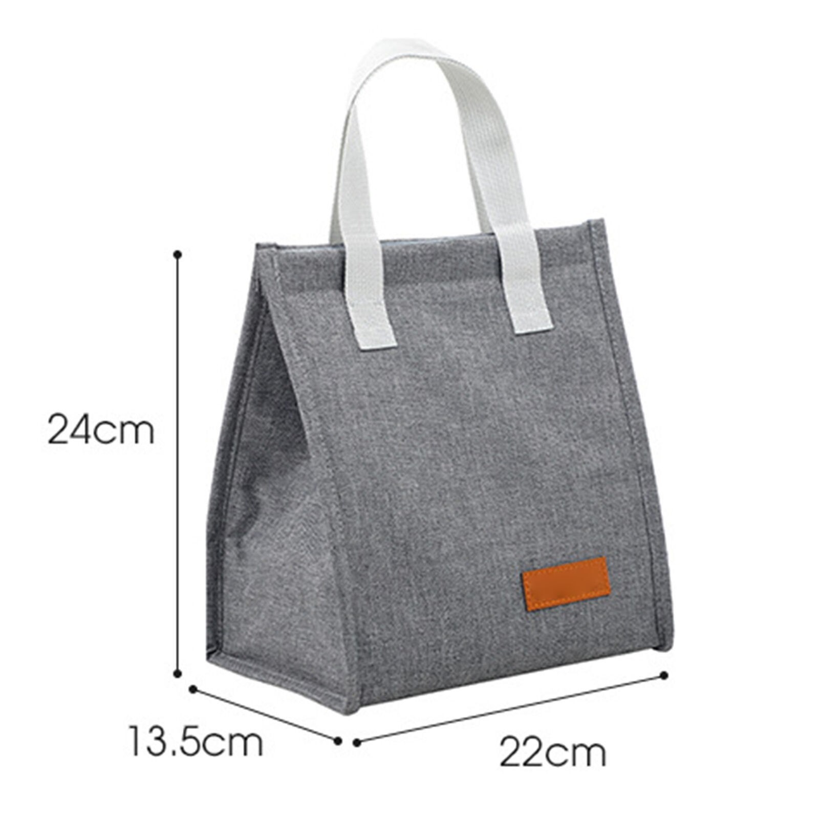 Insulated Lunch Bag Cationic Fabric Large Capacity Aluminum Foil Waterproof Lunc
