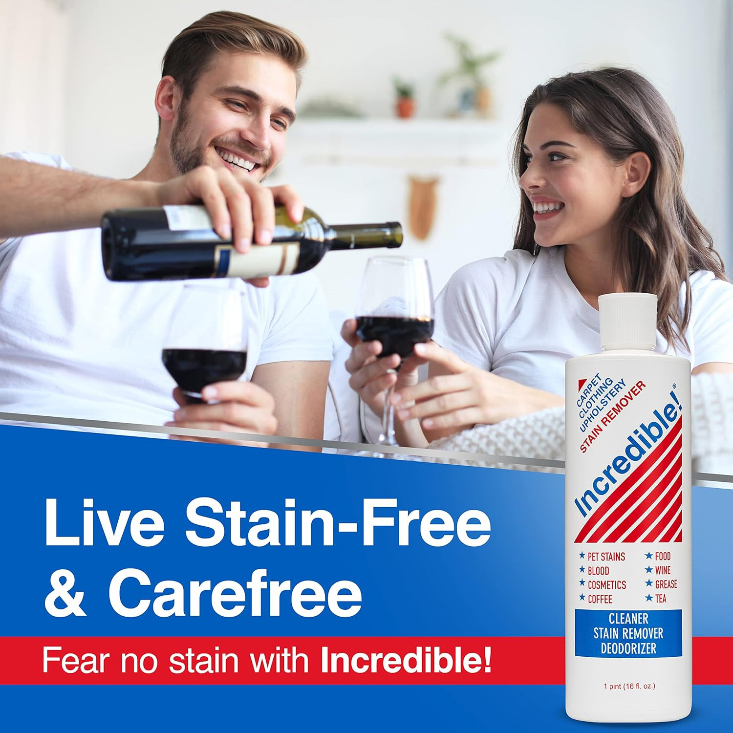 Incredible Stain Remover Commercial Pack Quantity Professional Stain Cleaner