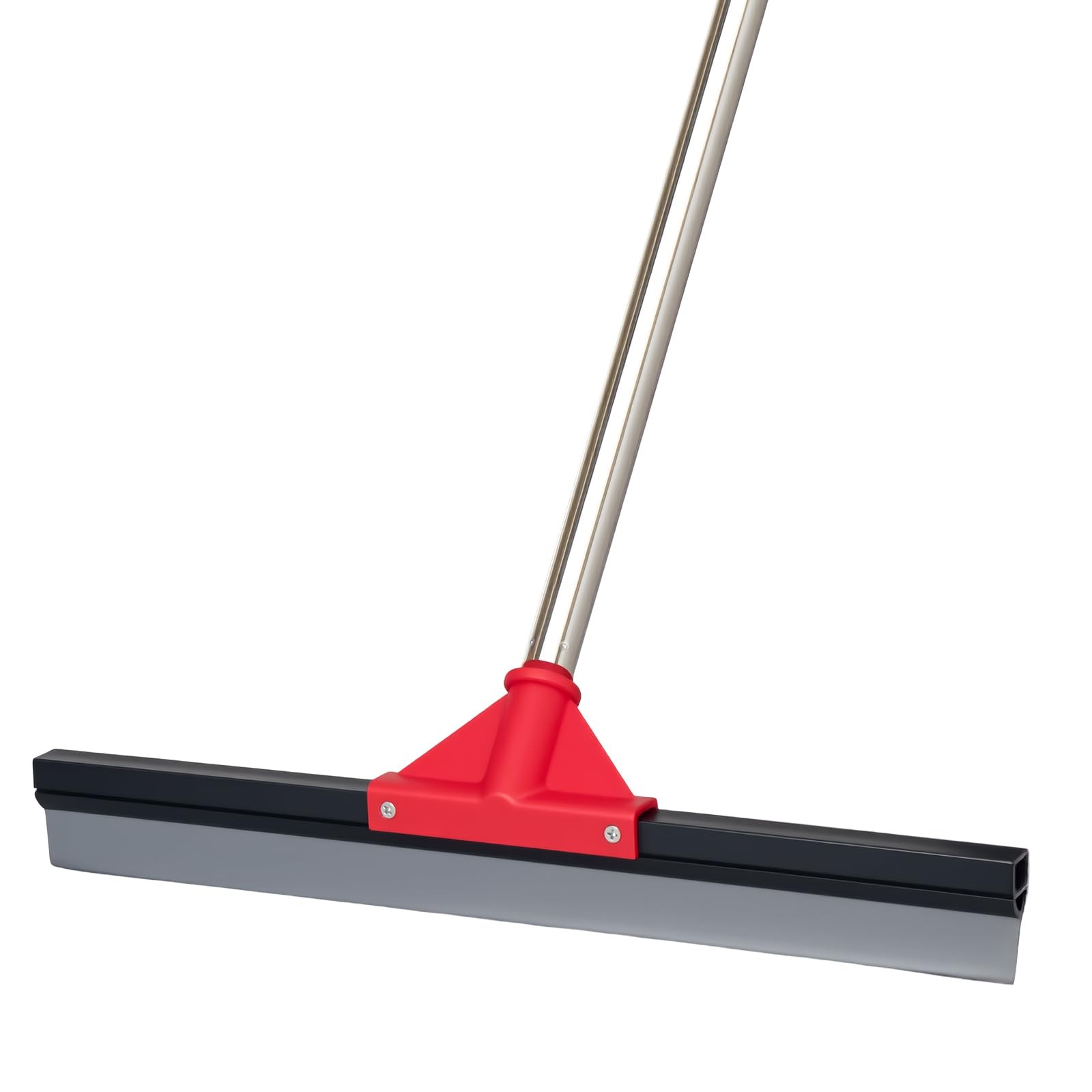 17″ Heavy Duty Floor Squeegee with 40.8 Inch Long Handle, Suitable for Bathro…