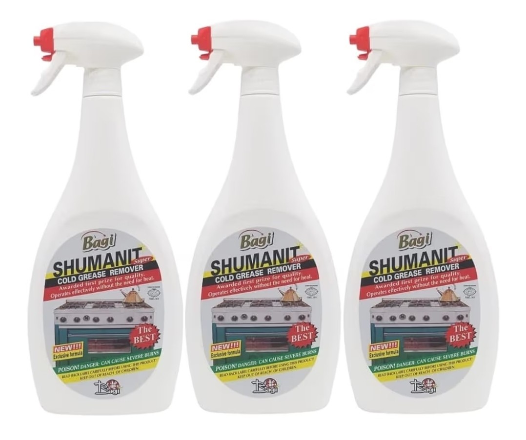 Bagi Kitchen Cold Grease Remover Degreaser Spray Gel Formula 25.4 fl oz 3 Pack