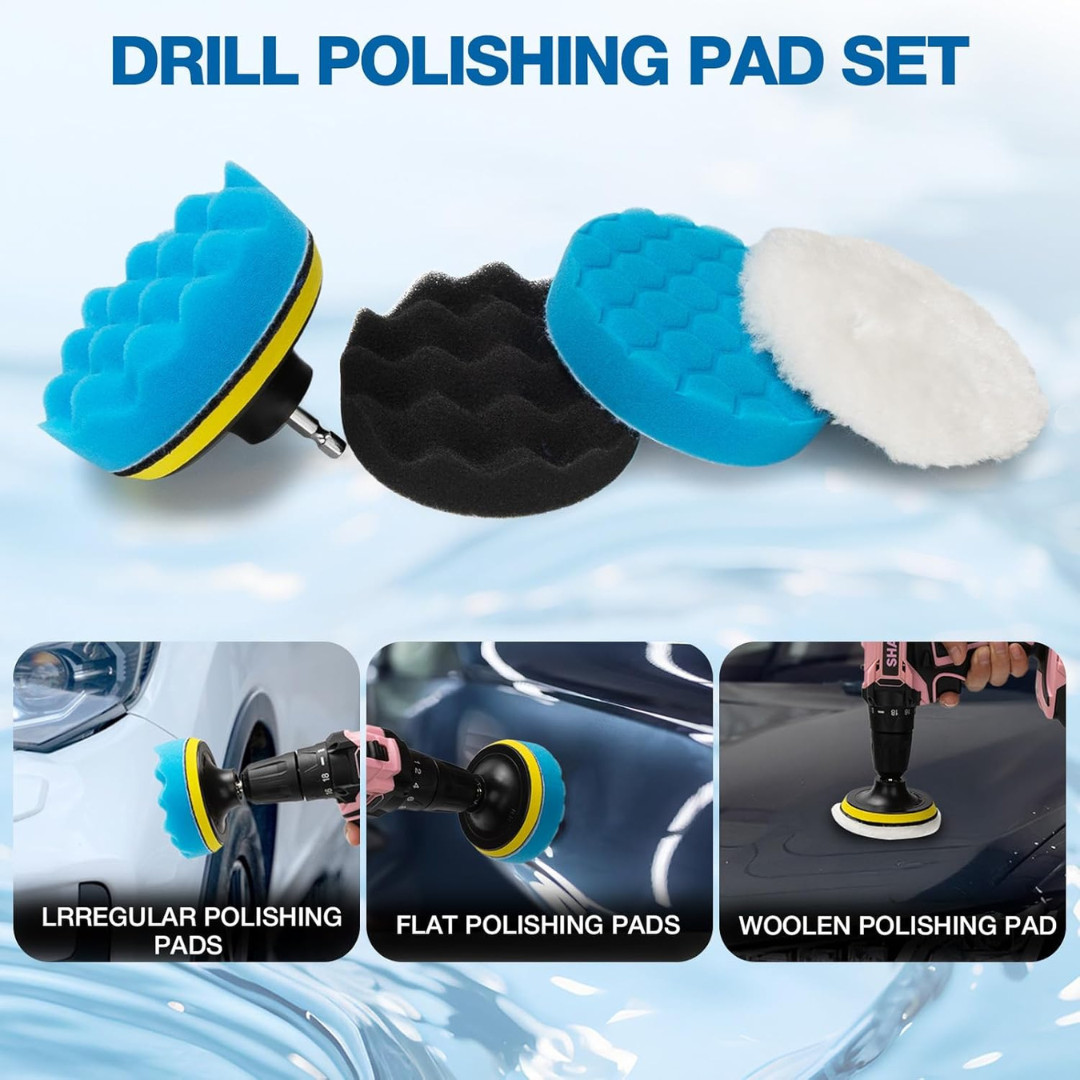 28Pcs Professional Car Detailing Kit | Complete Interior & Exterior Car Cleaning