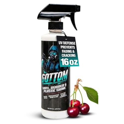 Vinyl, Rubber & Plastic Shine – 16oz, Cherry Vanilla 16 Fl Oz (Pack of 1)