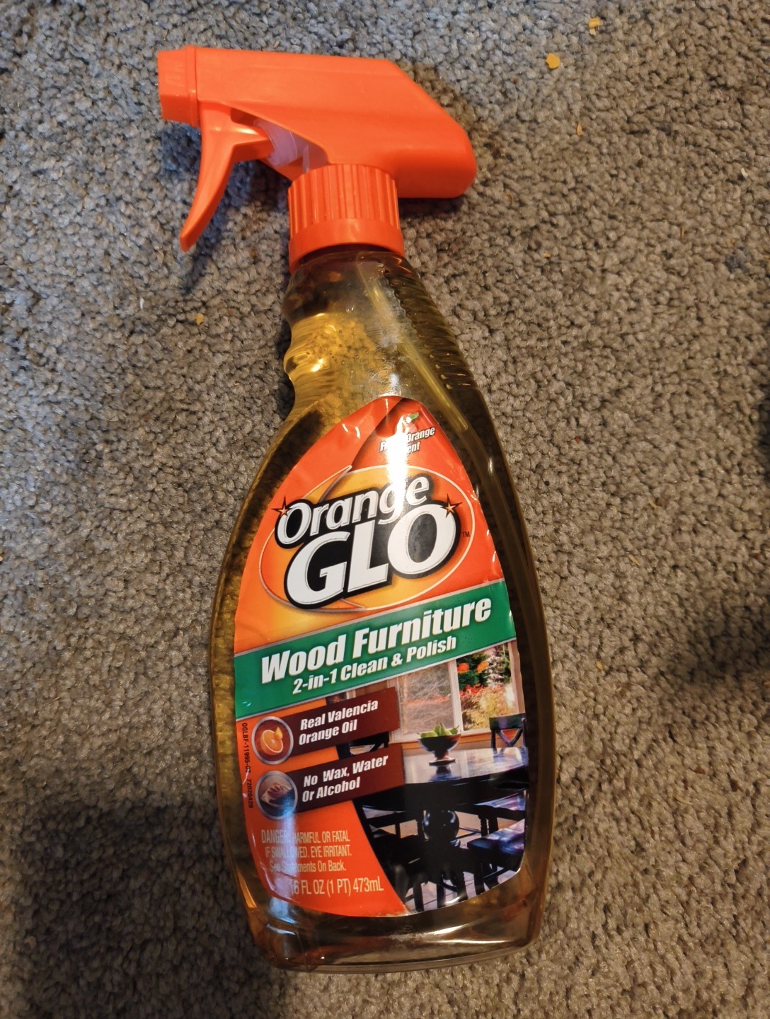 Orange Glo 11995 16 Oz Wood Cleaner and Polish