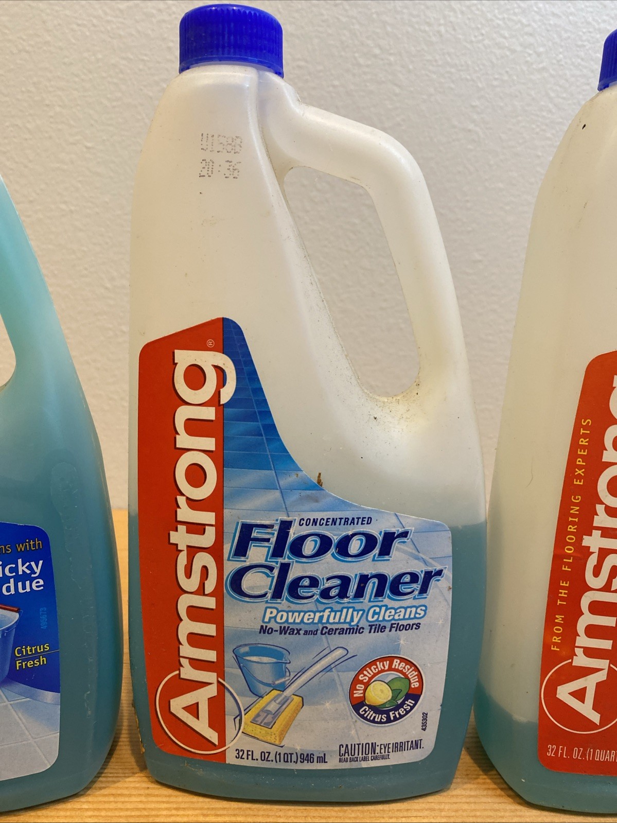 Armstrong Concentrated Floor Cleaner SC Johnson 32 Oz 1999 And 2004