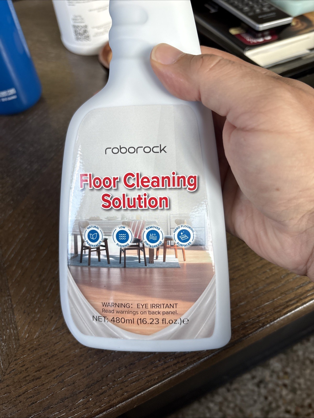 roborock Official Floor Cleaning Solution, 16.23 Fl Oz (Pack of 1), white