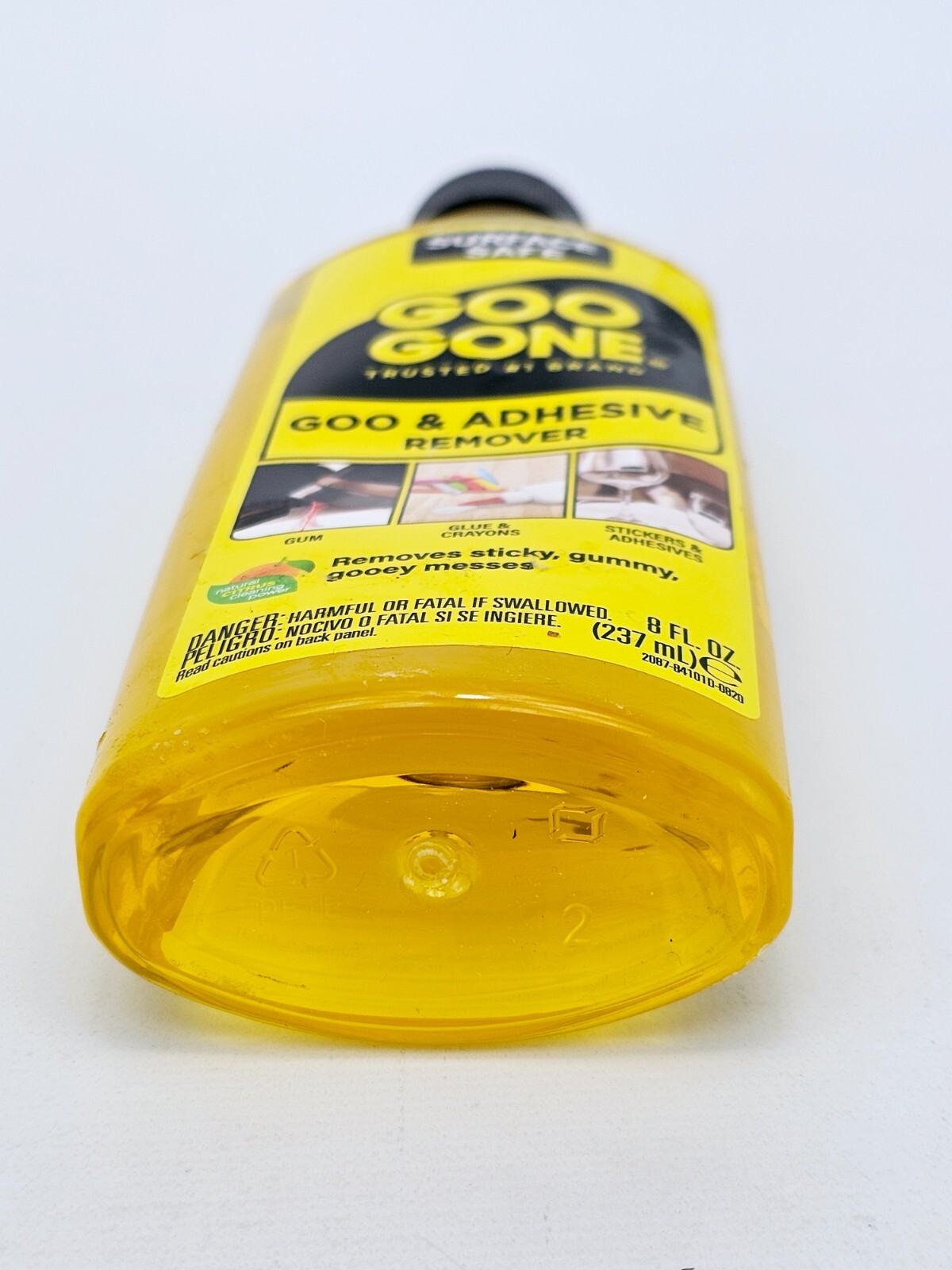 Magic Goo Gone Adhesive Remover Citrus Solvent Removes Gum Grease Tar 8oz Lot 2
