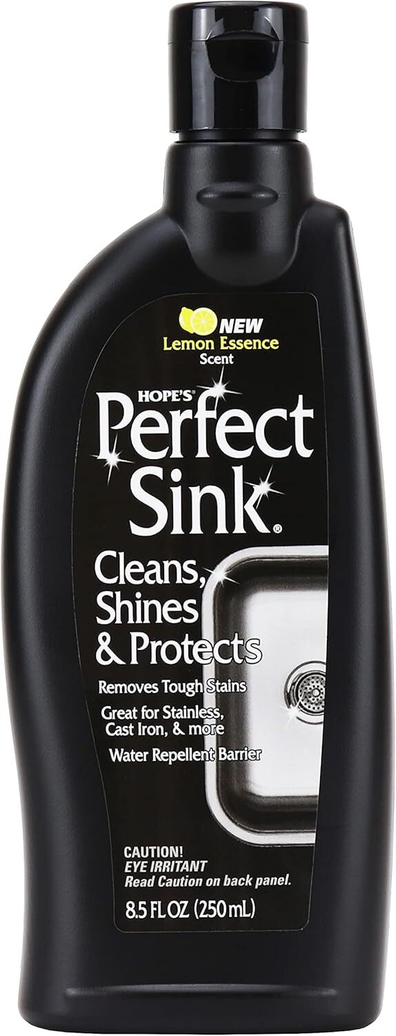 HOPE’S Perfect Sink Cleaner and Polish, Restorative, Removes – 8.5 Fl Oz