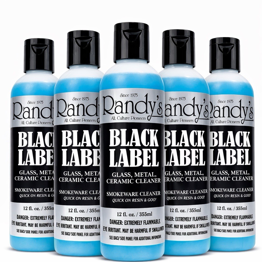 Randy’s Black Label Cleaner 12oz 5-Pack | Multi-Surface Ceramic Glass Metal