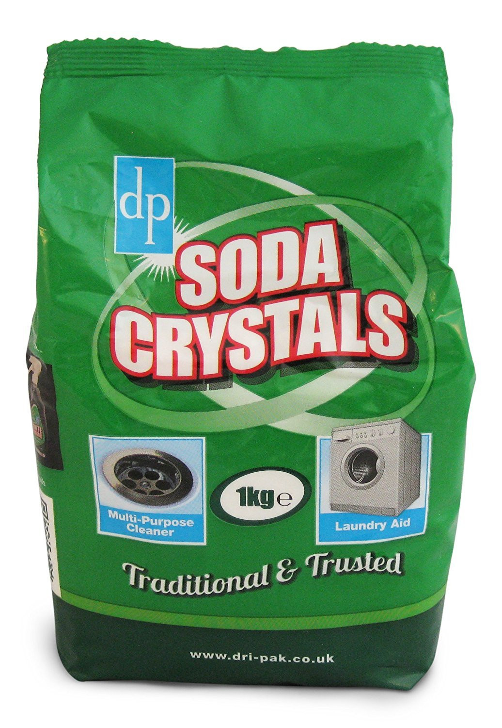 Dri-Pak Soda Crystals (1Kg / 2.2 Lb Bag)