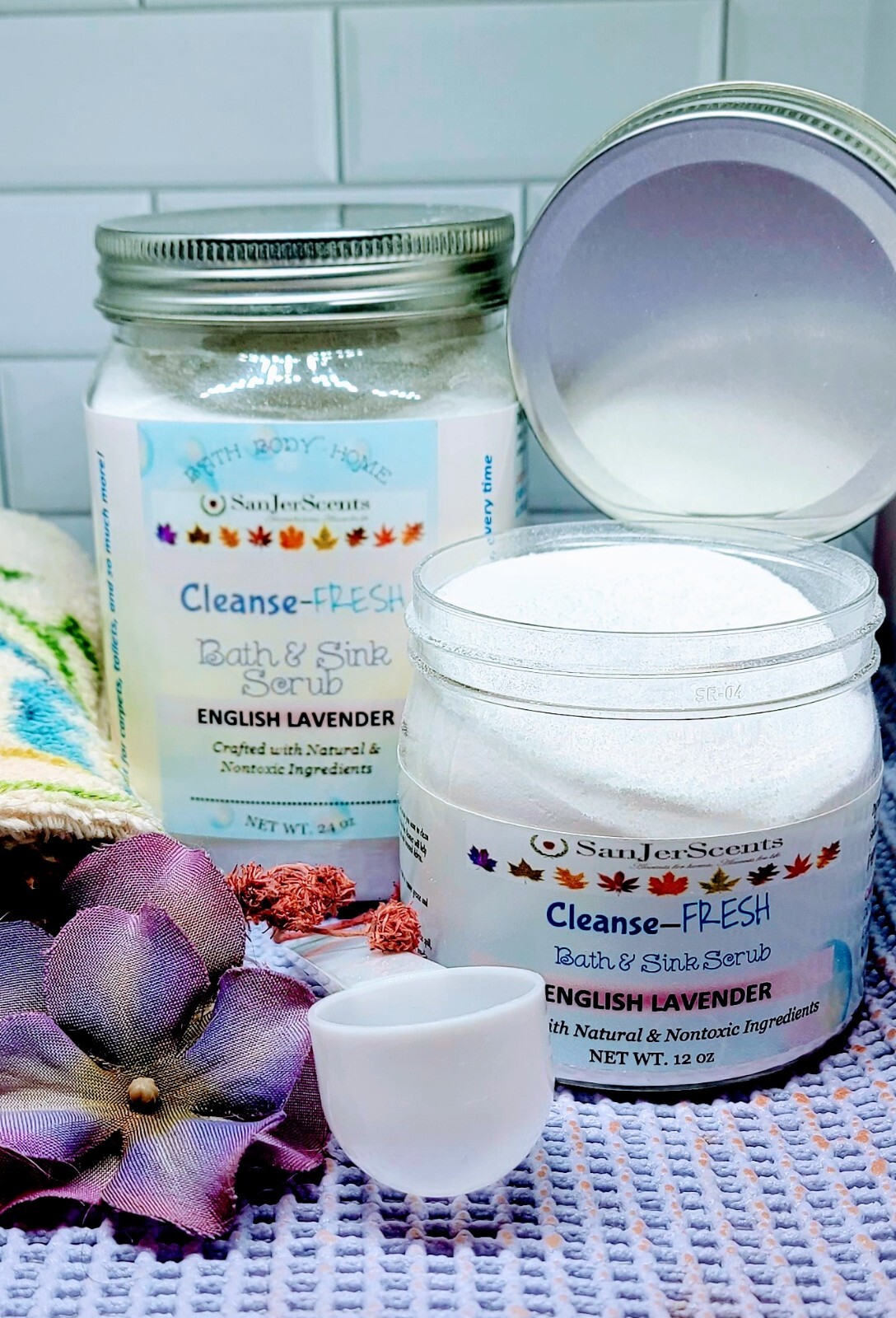 Sink & Tub Scrub Natural Environmentally Safe Cleanser