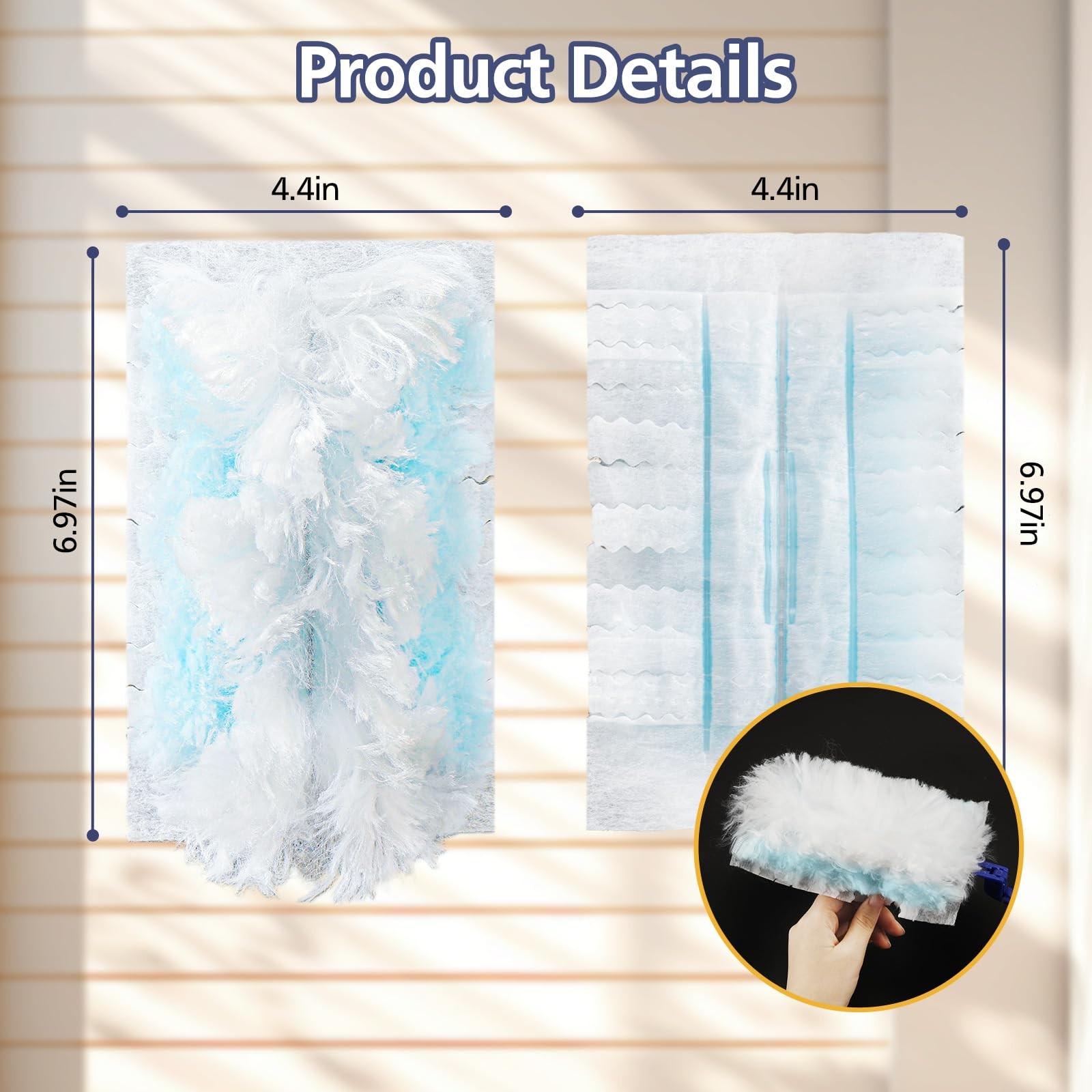Duster Refills for Swiffer Dusters, 35 Count Disposable Duster Refill Heavy D…