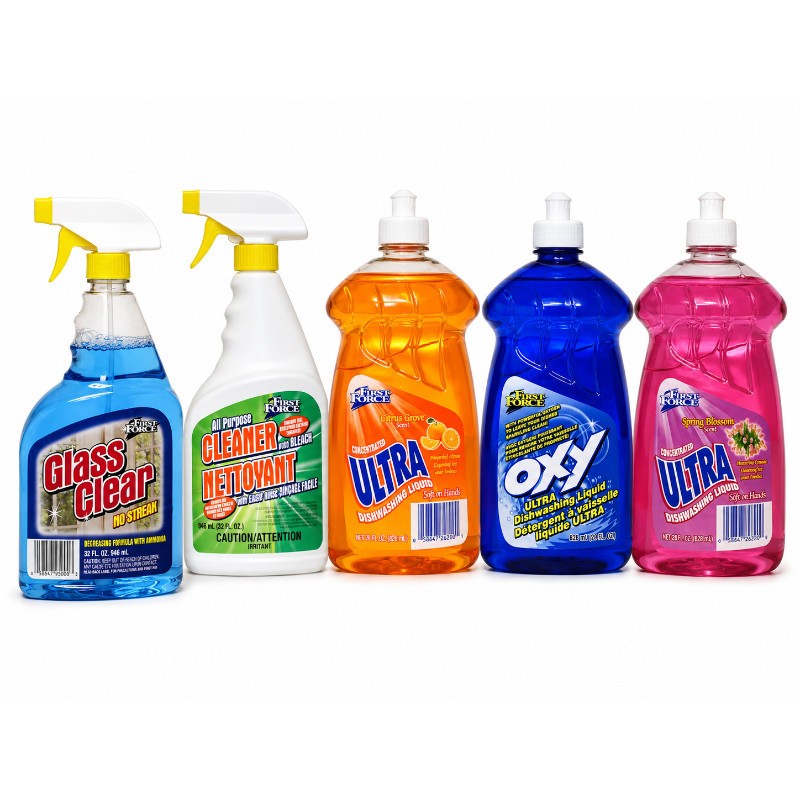 6x First Force Liquid Drain Opener Clog Remover Sink Shower Pipe Cleaner 32oz