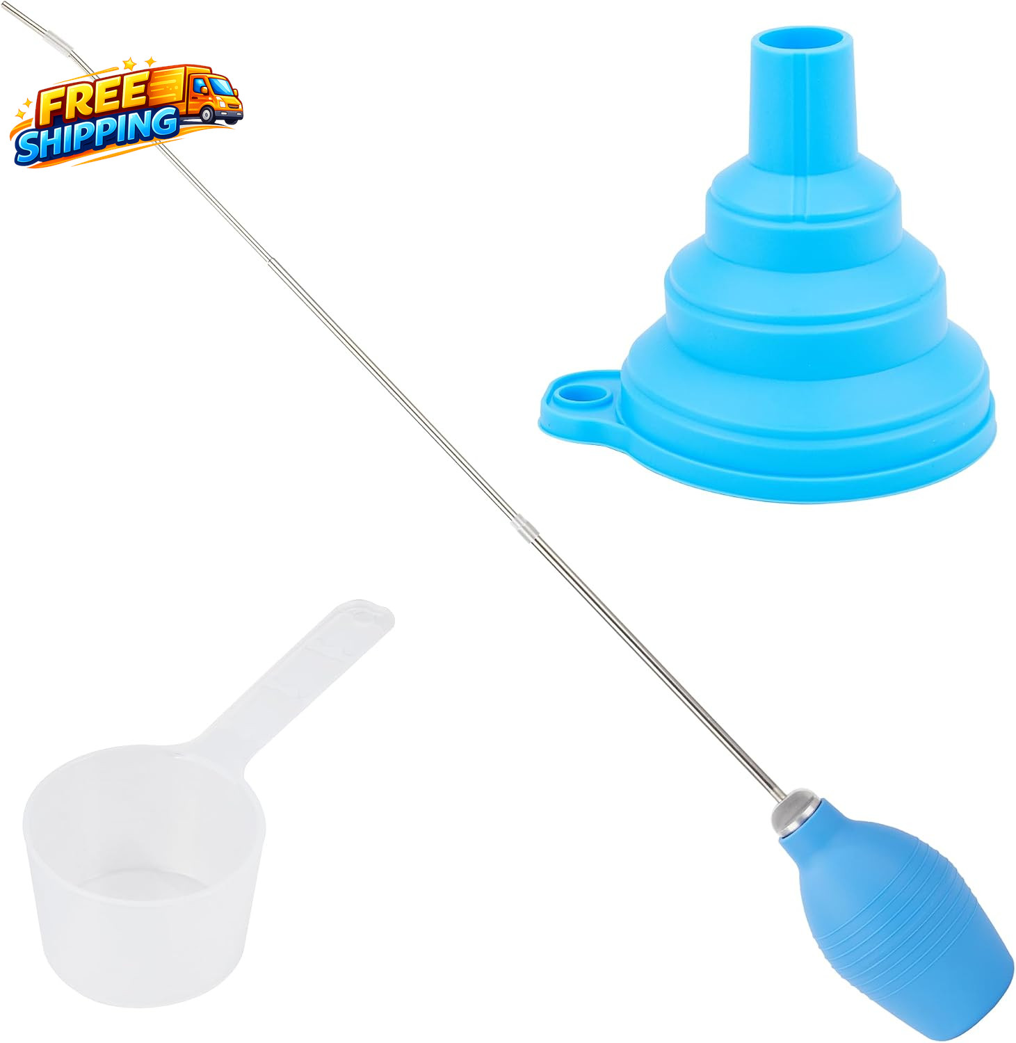 Diatomaceous Earth Powder Duster Garden Bulb Duster Applicator Puffer Dispenser