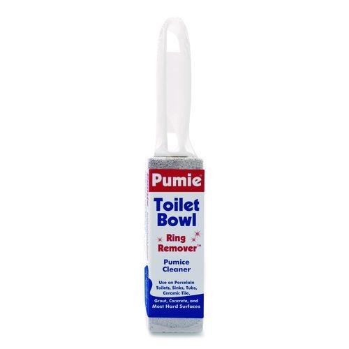 Pumie Toilet Bowl Ring Remover with Handle, 1.25 x 5, Gray, 6/Pack