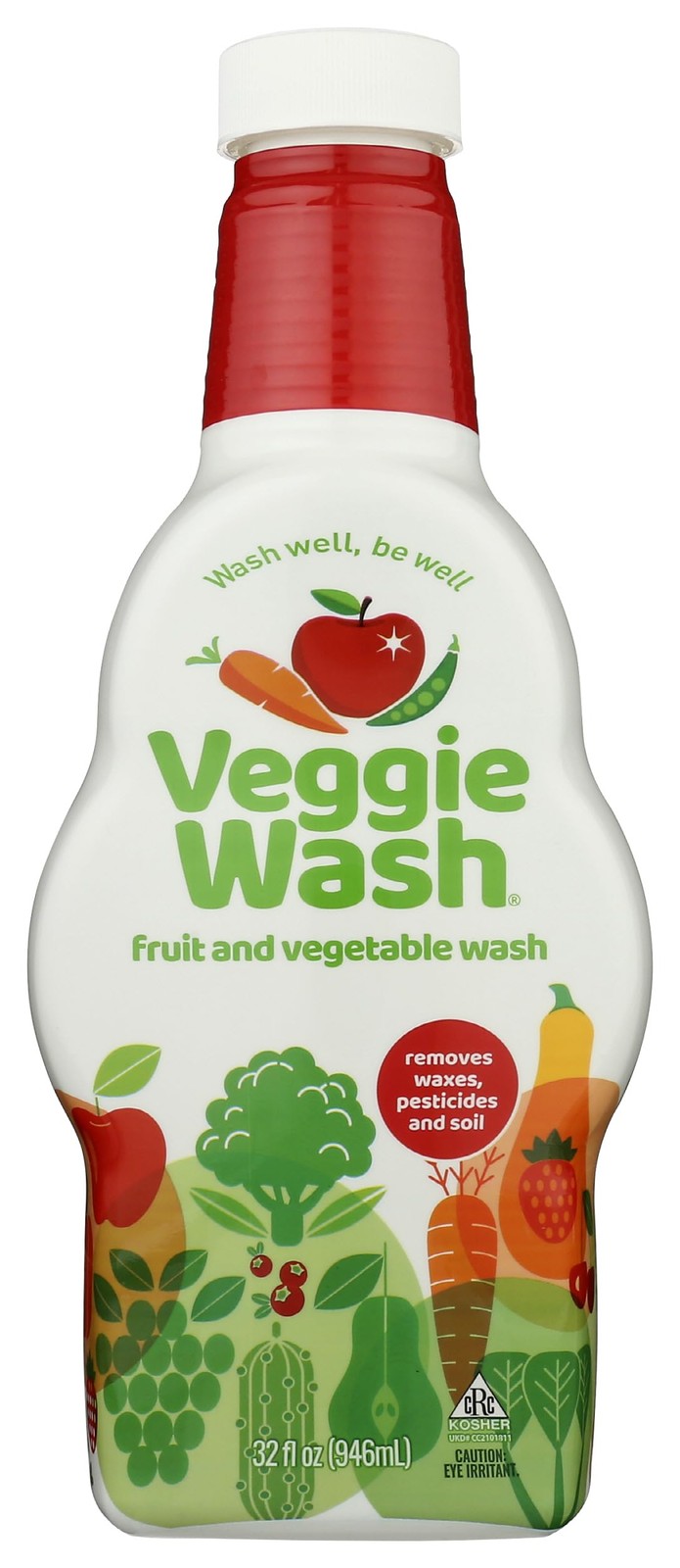 Veggie Wash Fruit & Vegetable Wash, 32-Fluid Ounce 32 Fl Oz (Pack of 1)