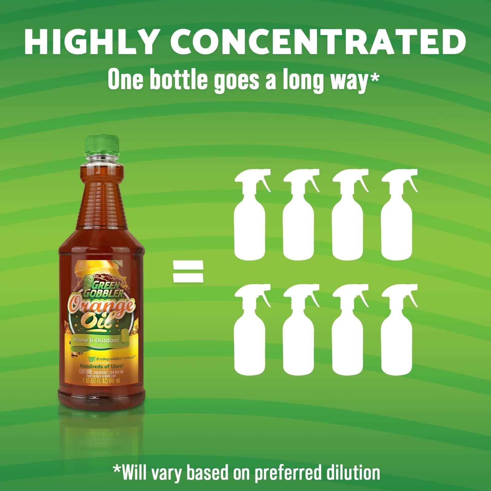 Cold Pressed Concentrated Orange Oil – Multi-Purpose Cleaner for Home & Outdoor