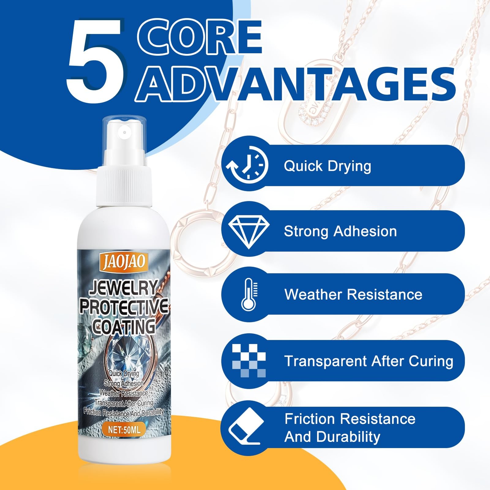 Jewelry Protective Coating, Jewelry Sealant Protective Coating for Metal Fast…