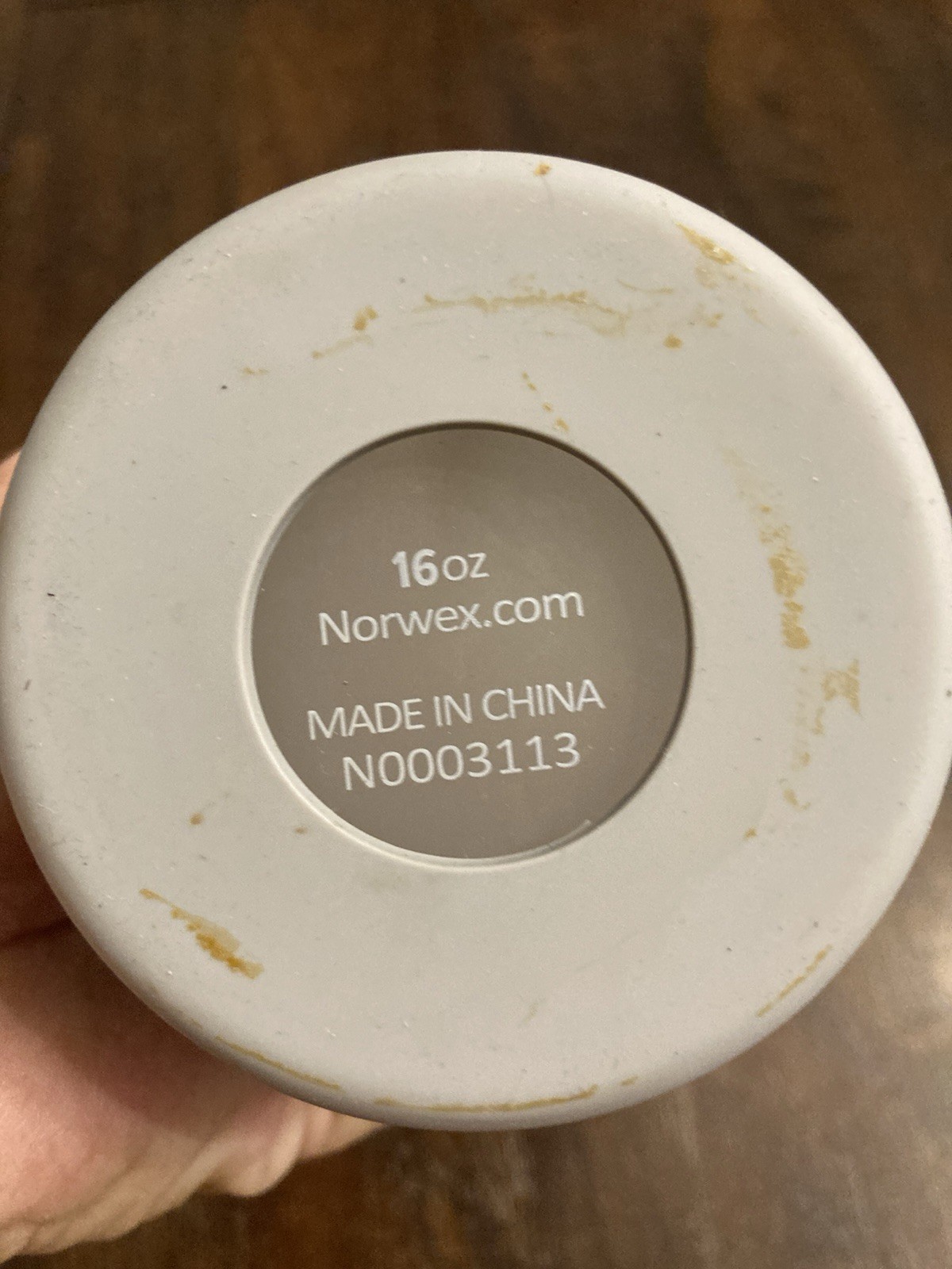 NORWEX Forever Bottle Glass Sprayer With White Silicone Sleeve