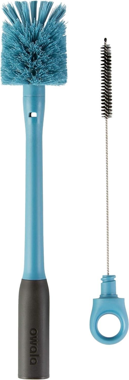 Dishwasher Safe Water Bottle Cleaner with Hidden Straw Brush – Sleek & Practical