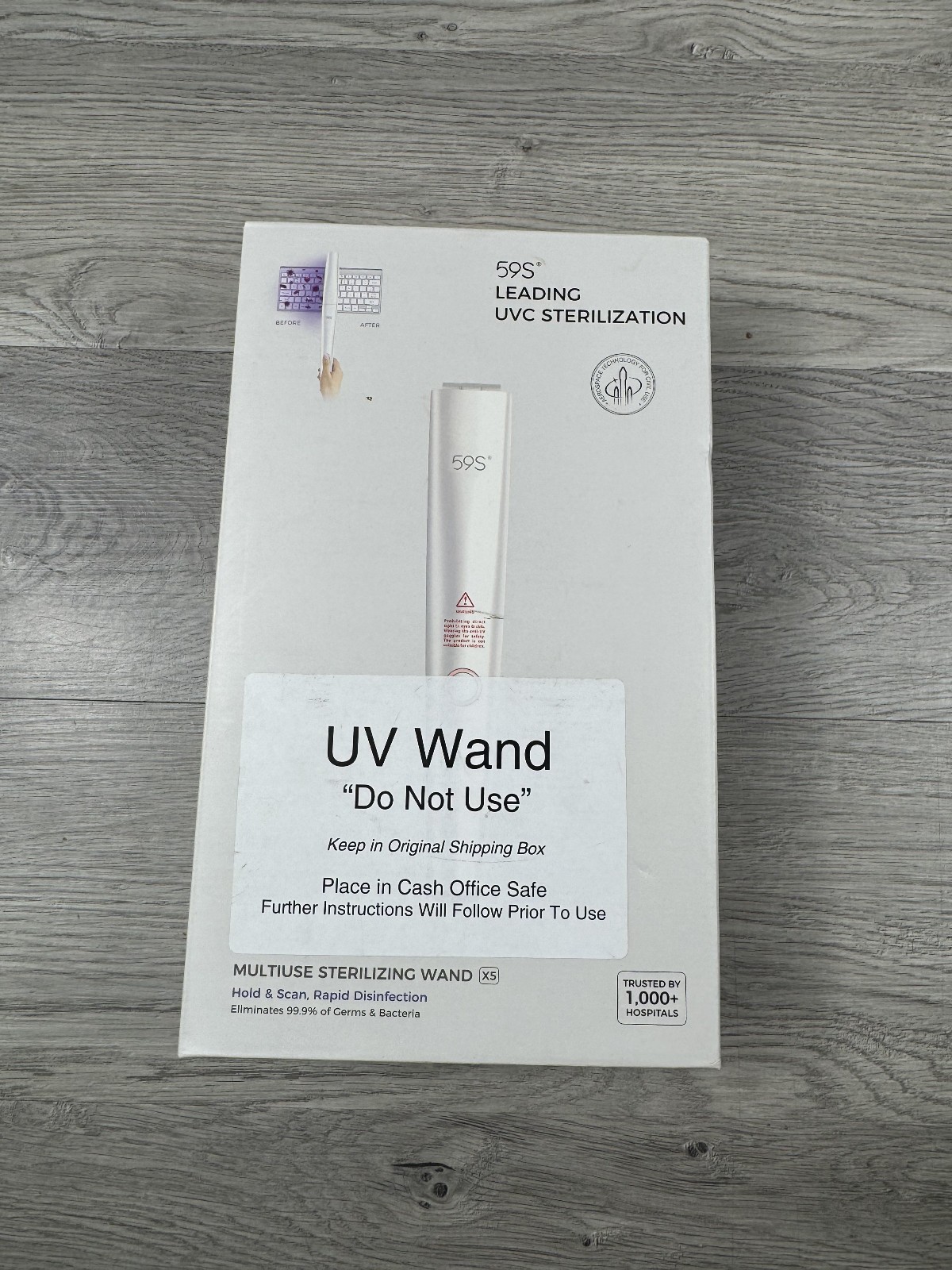 59-S UVC X5 LED Handheld Sterilized Sterilization for Travel and Hotel
