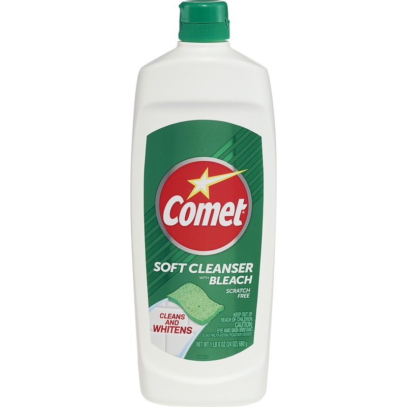 Comet 27779608731 No Scent Soft Cleaner with Bleach Cream 24 oz. (Pack of 6)