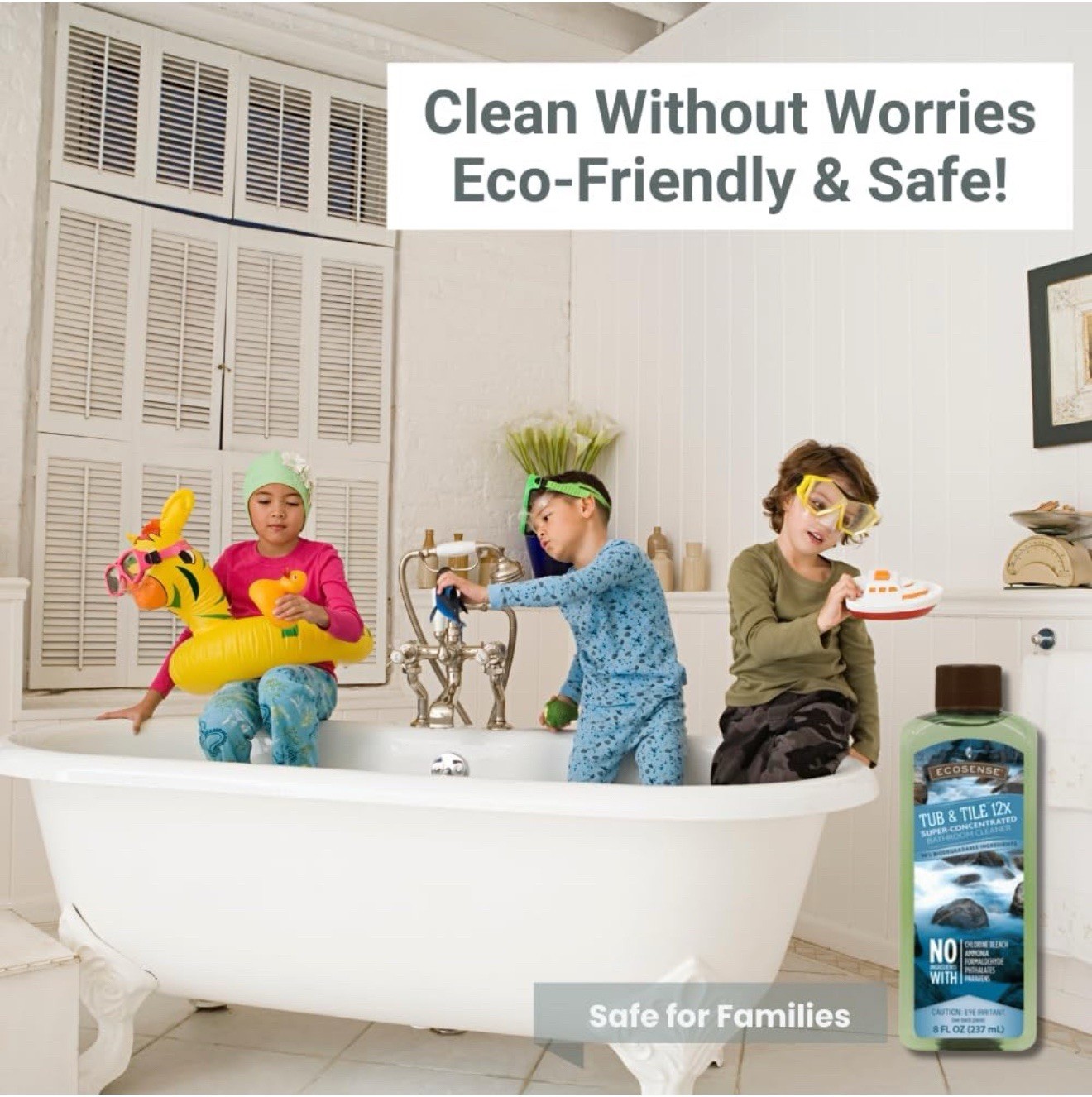 Melaleuca Ecosense TUB & TILE 12x Super Concentrated Bathroom Cleaner & Sprayer