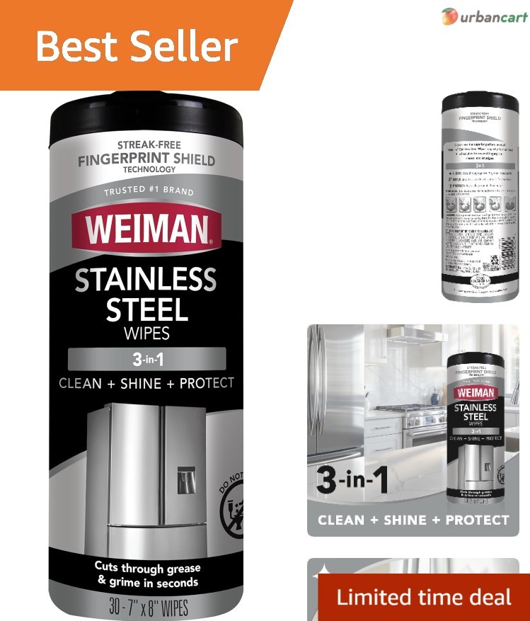 Stainless Steel Wipes – Fingertip-Free Shine & Protection