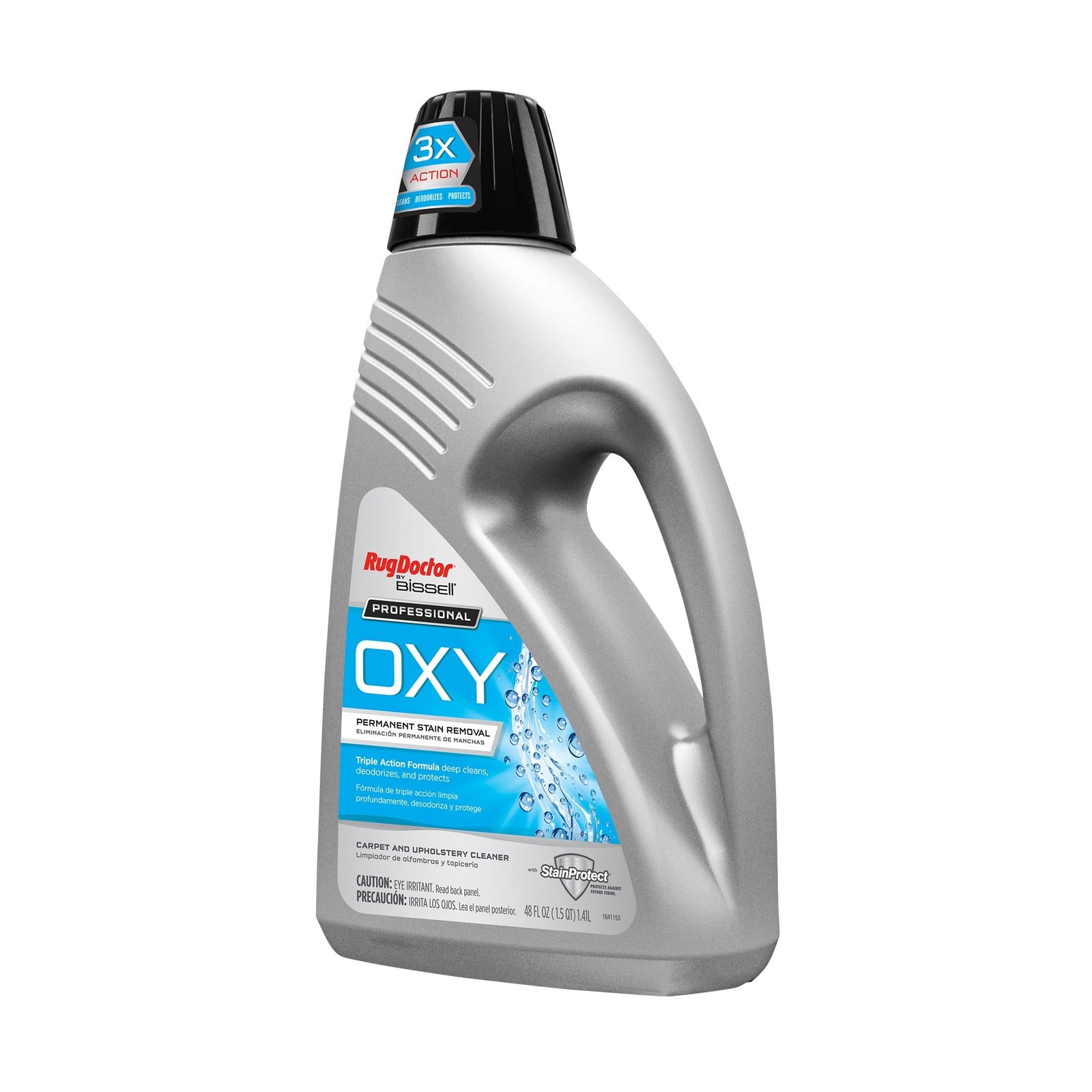 Professional Triple Action Oxy Deep Carpet Cleaner 48oz for Stains & Odors