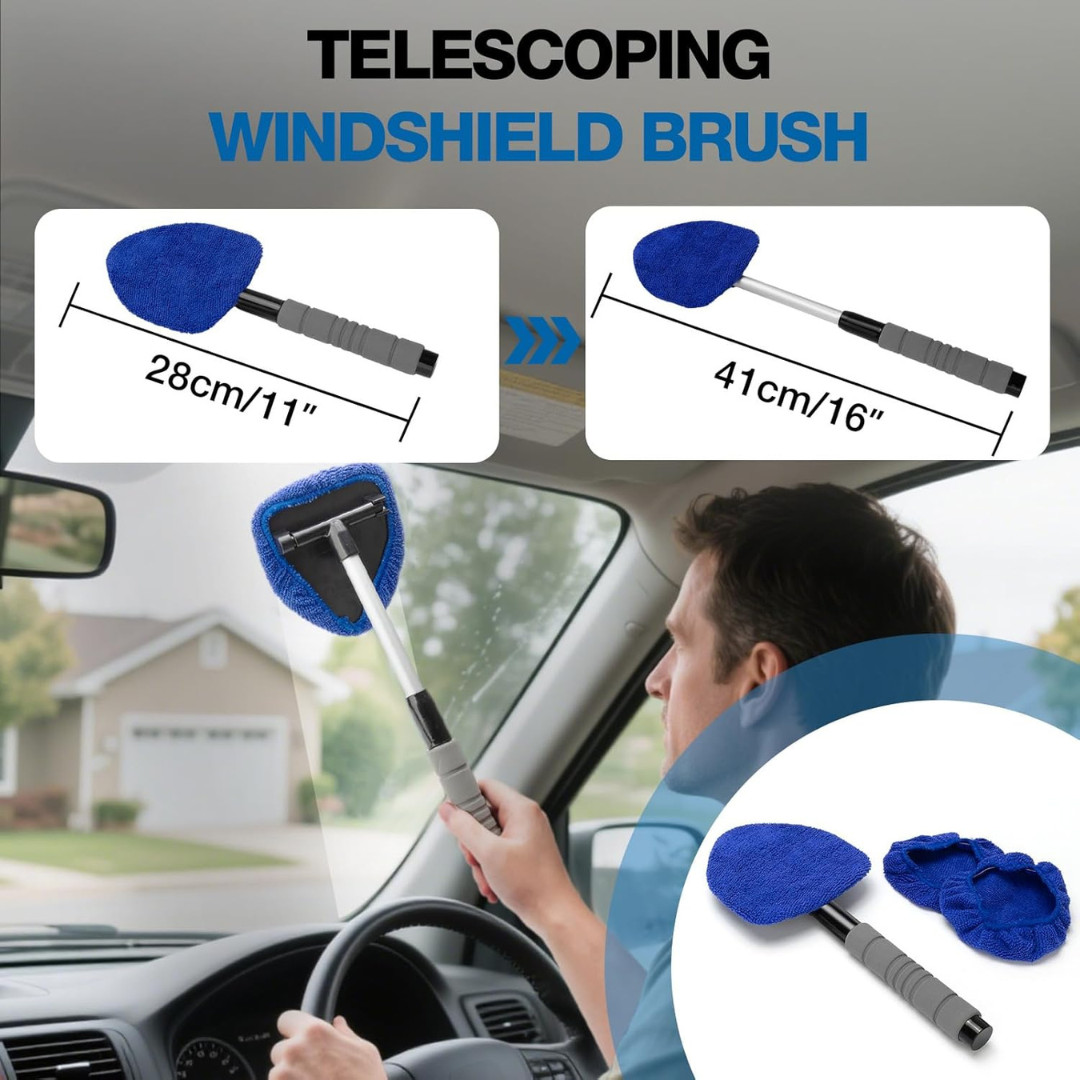 28Pcs Professional Car Detailing Kit | Complete Interior & Exterior Car Cleaning