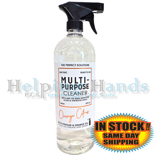 Home & Body Co. ORANGE CITRUS Vinegar Multi-Purpose Cleaner w/ Lemon Oil 32 oz