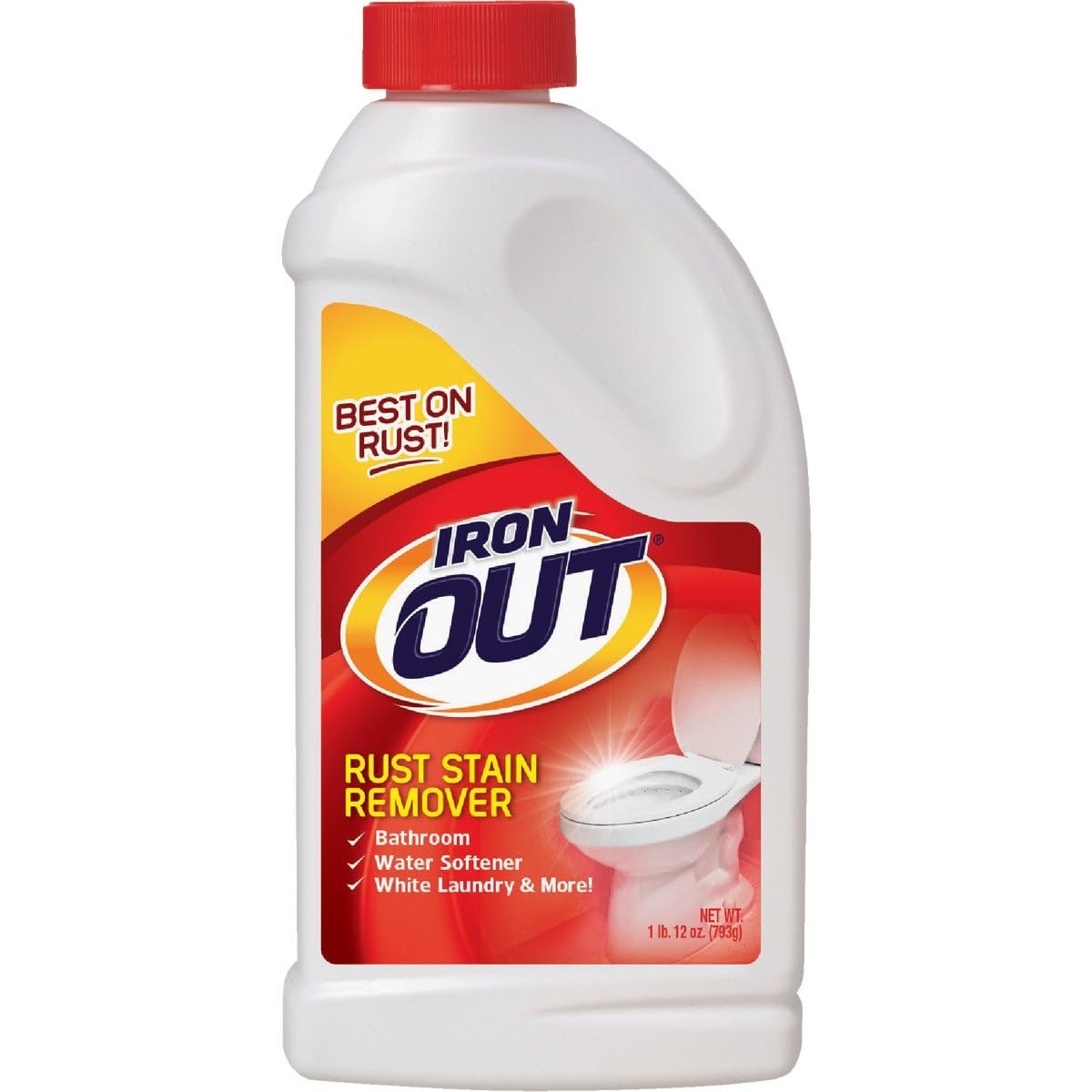 Iron OUT Powder Rust Stain Remover Remove Prevent Stains Bathrooms