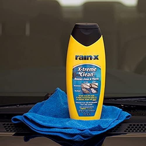 RainX X-treme Clean Glass Cleaner – 12 Fl Oz Streak-Free Windshield Solution