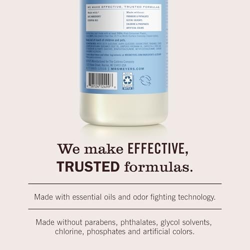 Mrs. Meyer’s Clean Day Multi-Surface Cleaner Concentrate Rain Water 32 Fl Oz