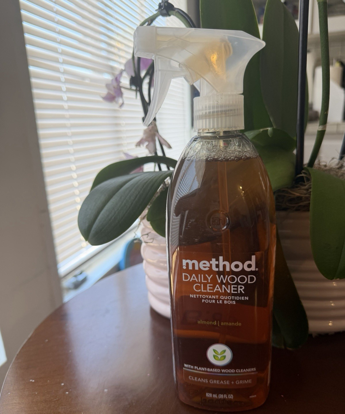 Method Daily Plant-Based Wood Cleaner Spray, Almond Scent, 28 fl oz